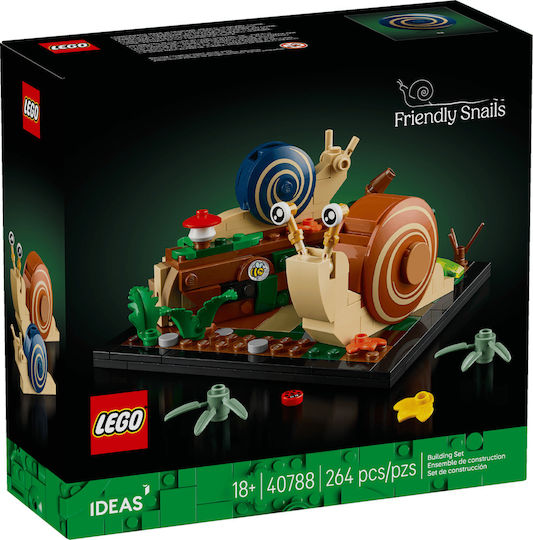 LEGO Ideas Friendly Schnecken für 18+ Jahre 264 Stück