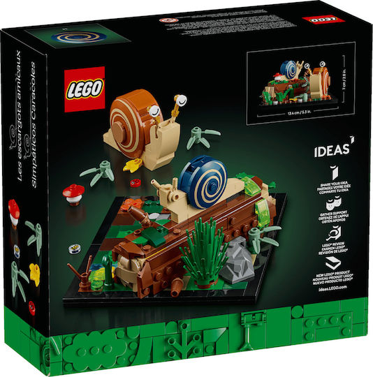 LEGO Ideas Friendly Schnecken für 18+ Jahre 264 Stück