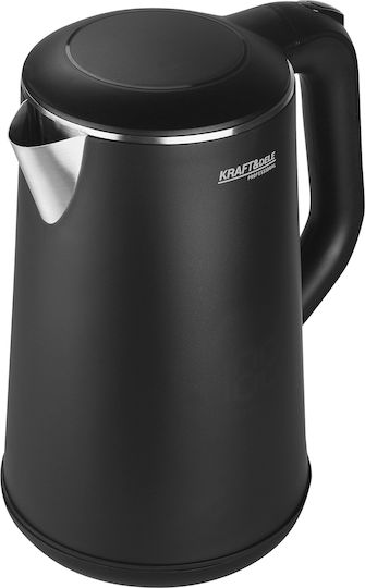 Kraft & Dele Βραστήρας 1.6lt 1500W Γκρι