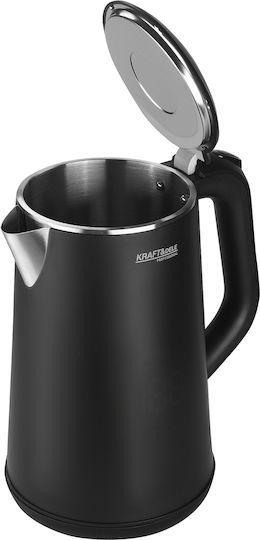 Kraft & Dele Βραστήρας 1.6lt 1500W Γκρι