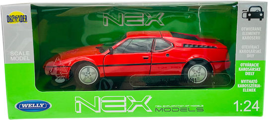 Welly Bmw M1 Κοκκινο 1:24 24098