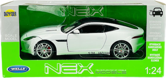 Welly Jaguar F-type Coupe Λευκο 1:24 24060