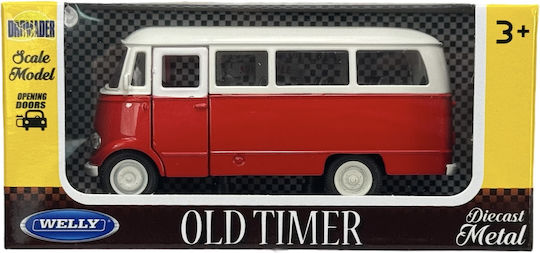 Welly Old Timer Mercedes-Benz O 319 Rotes Maßstab 1:34 43755