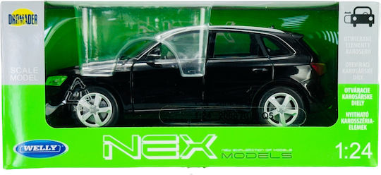 Welly 2008 Audi Q5 Schwarz Maßstab 1:24 22518