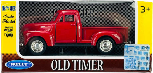 Welly Old Timer 1953 Chevrolet 3100 Pick Up Червен 1:34 43708