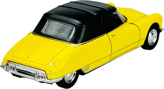 Welly Old Timer Citroen Ds 19 Cabriolet Galben Cu Acoperiș 1:34 42398