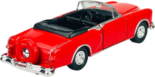 Welly Old Timer Peugeot 404 Cabriolet Χωρις Οροφη Κοκκινο 1:34 43604