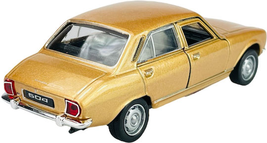 Welly Old Timer 1975 Peugeot 504 Auriu 1:34 42394