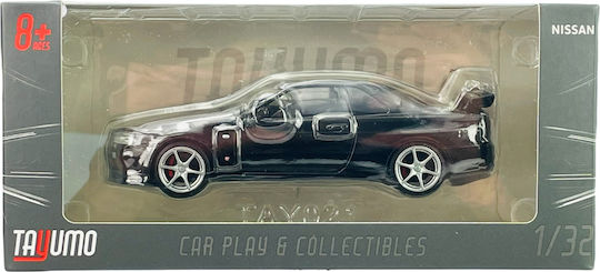 Tayumo Nissan Skyline Gt-r34 V-spec Ii Statische Modelle Μαύρο Maßstab 1:32