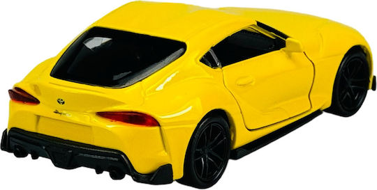 Welly Toyota Supra Statische Modelle Maßstab 1:34 Gelb