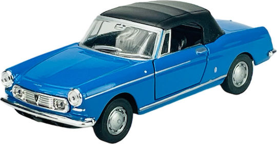 Welly Old Timer Peugeot 404 Cabriolet Син Капак 1:34 43604