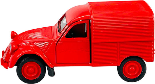 Welly Old Timer Citroen 2cv Fourgonnette Roșu 1:34 43769