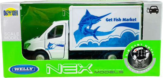 Welly Mercedes-Benz Sprinter Cutie De Transport Scara 1:34 43766