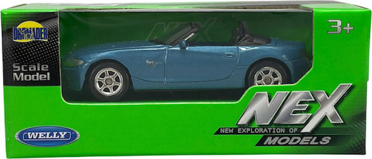 Welly BMW Z4 Blau Maßstab 1:60 52242