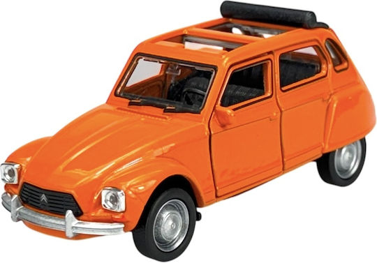 Welly Old Timer Citroen Dyane Χωρις Οροφη Πορτοκαλι 1:34 43859
