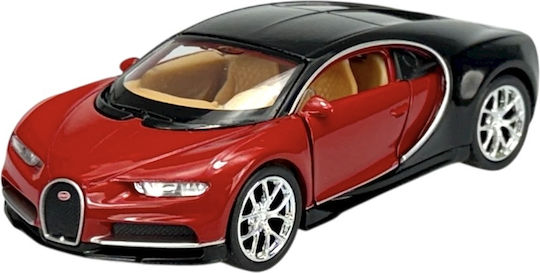 Welly Bugatti Chiron Rotes Maßstab 1:34