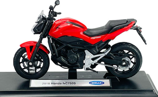 Welly 2018 Honda Nc750s Maßstab 1:18