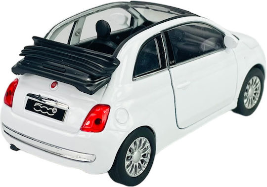 Welly 2010 Fiat 500c Weiß 1:34 43612