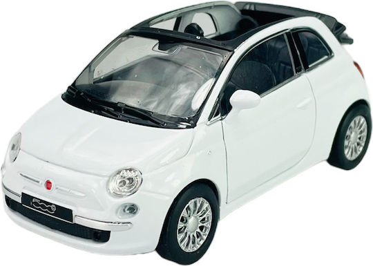Welly 2010 Fiat 500c Weiß 1:34 43612