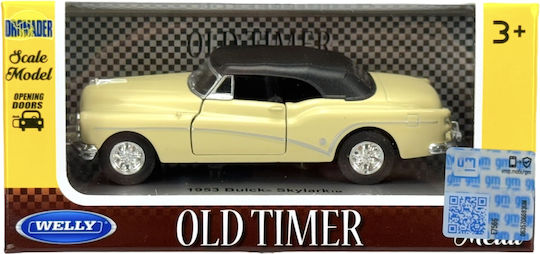 Welly Old Timer 1953 Buick Skylark Μπεζ Στεγη 1:34 43664