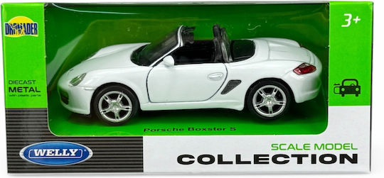 Welly Porsche Boxster S Ohne Dach Weiß Maßstab 1:34 42375
