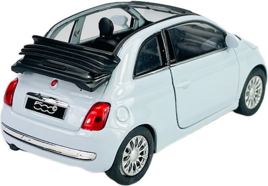 Welly 2010 Fiat 500c Blue Scale 1:34 43612