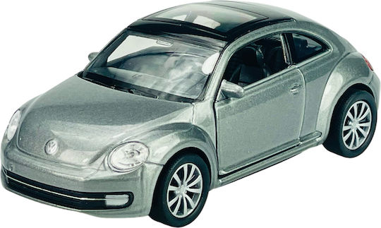 Welly Vw Volkswagen Beetle Ασημι 1:34 43650