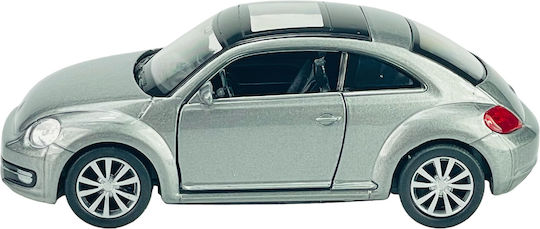 Welly Vw Volkswagen Beetle Ασημι 1:34 43650