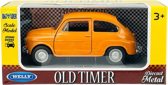 Welly Old Timer Fiat 600 Πορτοκαλι 1:34 43772