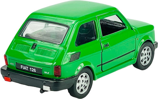 Welly Fiat 126p Green Scale 1:34 42372