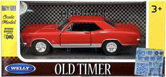 Welly Old Timer 1965 Buick Riviera Gran Sport Червен 1:34 43732