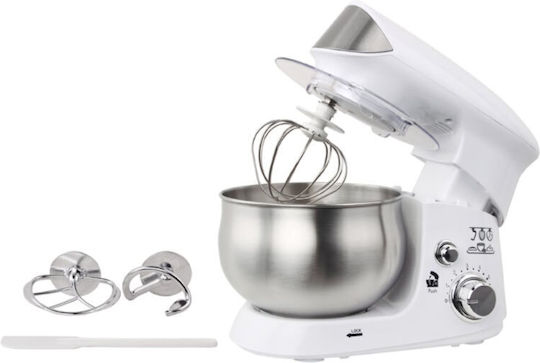 Sapir Küchenmaschine 700W mit Rostfreiem Schüssel 3,5lt Weiße