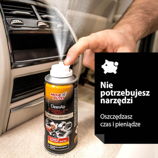 Moje Auto Car Air Freshener Spray Black 150ml