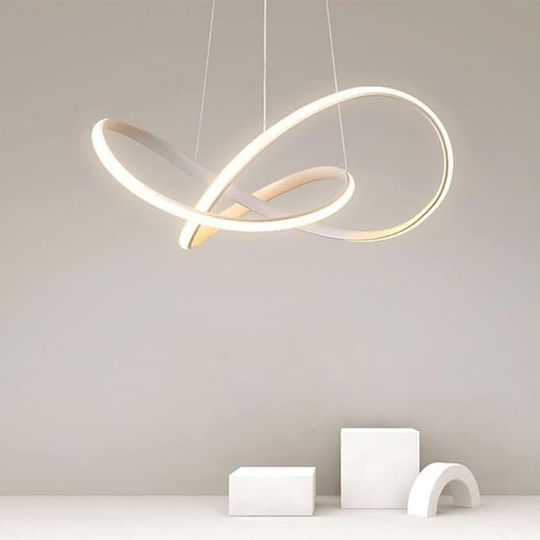 Led Infinite Chandelier 2.4g Wifi Remote Control Light Cold Warm Neutral Adjustable Intensity