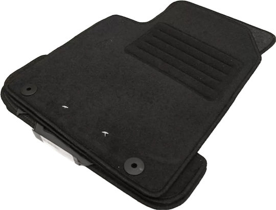 Petex Satz Vorder- und Hintermatten 4Stück aus Teppichboden für Audi E-Commerce-Website 1998-2006 Schwarz