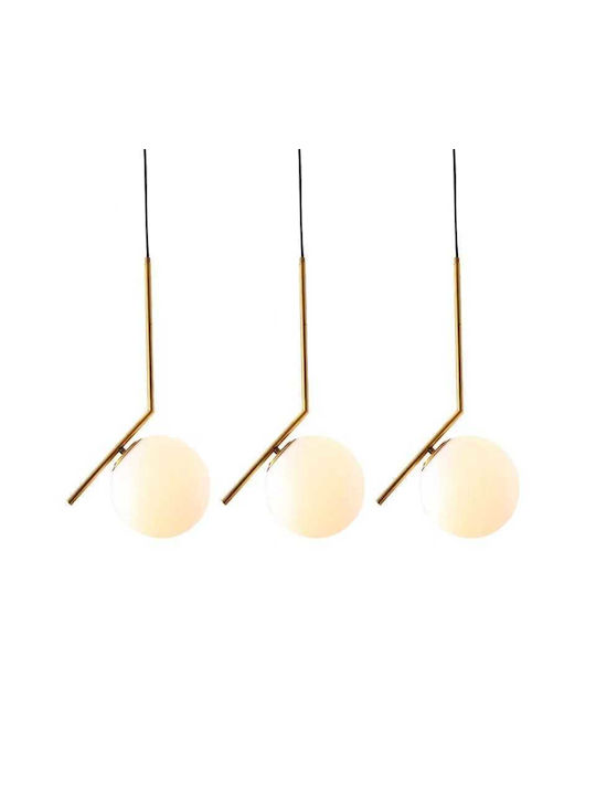 Deckenleuchte E14*3 Max 40w Globen 20cm