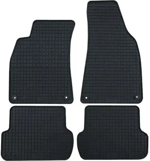 Petex Set of Front and Rear Mats 4pcs for Volkswagen Golf 1991-1998 Black
