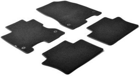 Lampa Set Covorașe Față și Spate 4buc din Covor pentru Renault Koleos 2013+ Negre