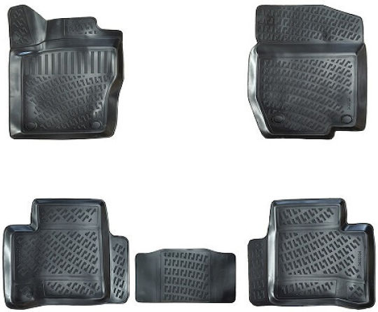 Umbrella Set Covorașe Față și Spate 4buc din Furtun pentru Mercedes-Benz GLE - Magazin online / Clasa M 2006-2011 Negre