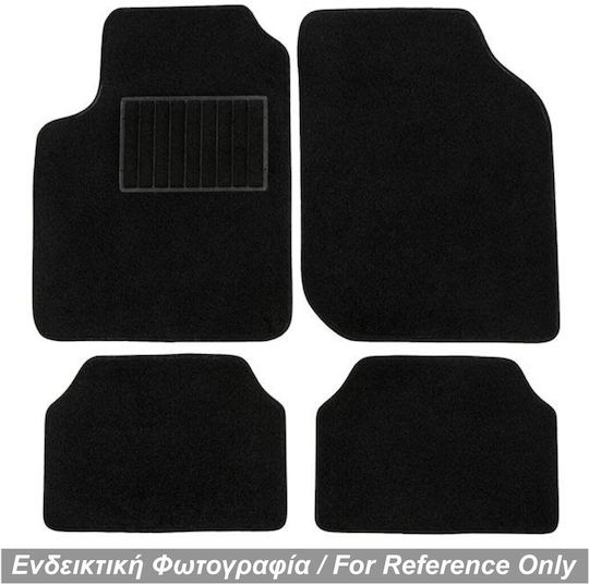 Race Axion Set of Front and Rear Mats 4pcs for Toyota RAV 4 2000-2005 Black
