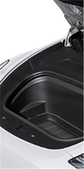 Spigen Tesla Килимче Преден Багажник Черно Tesla Модел Y Acp06529