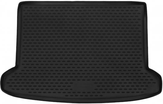 Novline Trunk Mat Tray Type for Kia Rio 2011-2017 Black