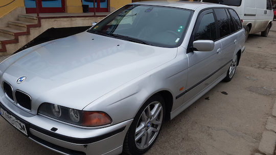 Heko Satz Windabweiser Vordere Dark Fime für BMW Serie 5 2Stück