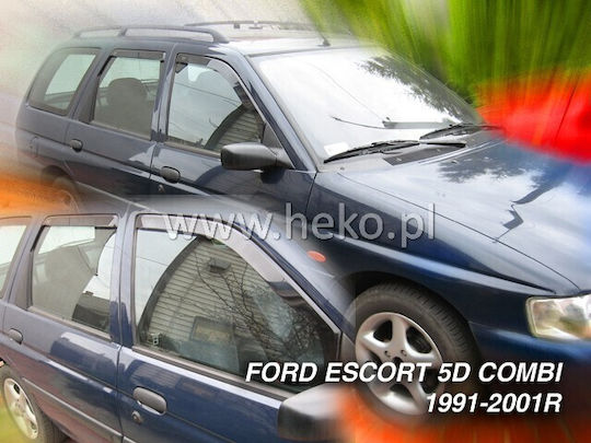 Heko Комплект Ветробрани Dark Fime за Ford Escort 4бр