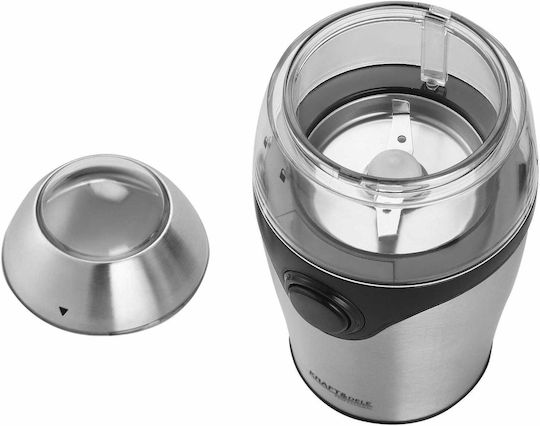 Kraft & Dele Râșniță Electrică de Cafea 300W cu Capacitatea de 60gr