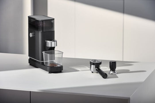 WMF Elektrischer Kaffeemühle 150W und 16 Mahlstufen Schwarz