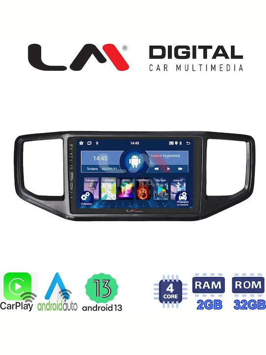 LM Digital Auto-Audiosystem für Volkswagen Amarok 2017 2021 Bluetooth USB Eingebautes Wi-Fi GPS Apple CarPlay Android Auto
