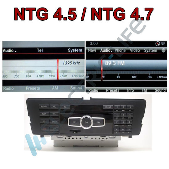 LM Digital Ηχοσύστημα Αυτοκινήτου για Mercedes-Benz ML 2012 > 2015 (Bluetooth/USB/WiFi/GPS/Apple-Carplay/Android-Auto)