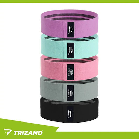 Trizand Loop Bands Σετ 5τμχ Πολύχρωμα 0.74m