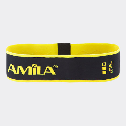AMILA Ластик За Фитнес Loop Средно Жълт 7m
